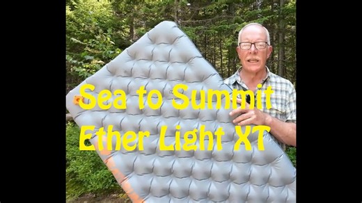 Camping made cozy with Sea to Summit Ether Light XT mat