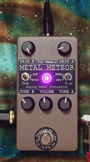 Ivy Pedals Metal Meteor #Guitar #PedalDemo [3/3] #effectspedals #guitarpedals #metal #distortion