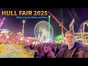 HULL FAIR 2025 | First Night Open | Food, Rides and Walk-around!