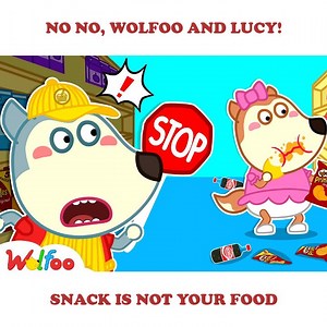 462K views · 3.3K reactions | Lucy, don't eat strange food  #WOANetwork | Wolfoo Kids Cartoon | Facebook