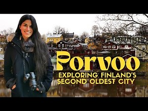 Exploring Porvoo 🇫🇮 Finland's CUTEST city and a VERY surprising transit to Estonia