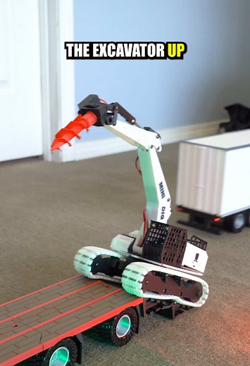 3D Printed RC Excavator: A Creative Project Showcase