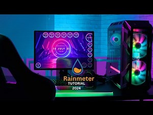 Customize Your Desktop With Rainmeter - Add Clocks, System Monitors, Fixed Weather Widget 2024