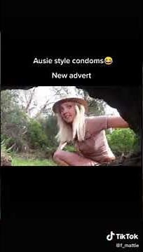 Australian style funny banned condom advert
