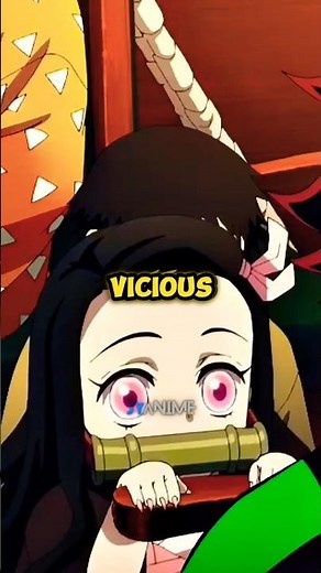 Why Nezuko Wears A Bamboo Muzzle In Her Mouth? #demonslayer #nezuko #anime