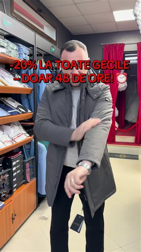 89 reactions · 3 comments | Geci bărbătești pentru orice ocazie: casual, sport sau elegant. Life isn’t perfect, but your jacket can be!  ⚡ REDUCERE FLASH: -20% la TOATE gecile din video – doar 6 și 7 decembrie! #ofertazilei #reducere20 #gecibarbati #wintersale #fyp | Styleto Barlad | Facebook