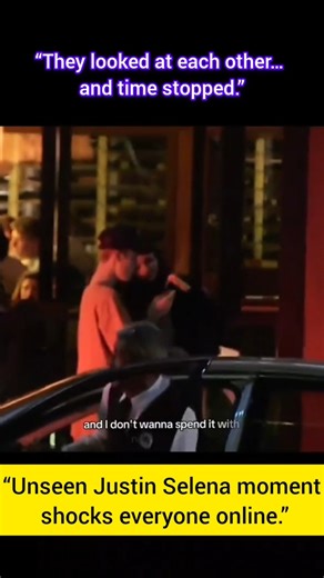 “Justin & Selena’s Unseen Moment Resurfaces — The Internet Can’t Stop Crying”