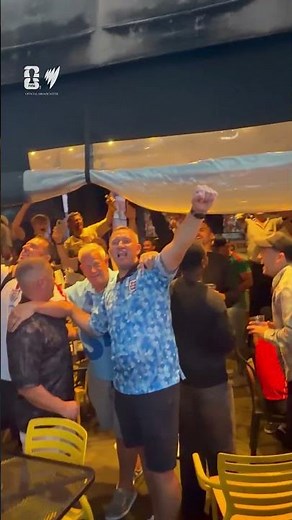 Hey Jude! England fans in full spirit!