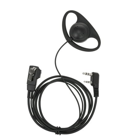 Mistaha Universal 2Pin Finger PTT Earpiece with Microphone Headset for Kenwood BAOFENG Retevis Two Way - Walmart.ca