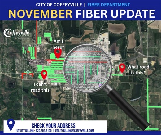 FIBER INTERNET — NOVEMBER MAP UPDATE We’ve updated our Fiber Internet service map for November! 📍 To make things easier to follow, we’ve simplified the map so you can clearly see where service is already available and where our crews are currently working. 🟢 Green Zones — Fiber Internet is live and available now. 🔴 Red Zones — Crews are on-site preparing lines and infrastructure for future service. Click below to explore the interactive map and zoom right into your neighborhood: ➡️ https://ea