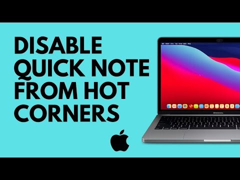 How to Disable Quick Note from Hot Corners on Mac