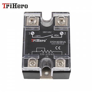 [Hot Item] SSR-40va Adjustable Phase Angle Control Solid State Voltage Regulator Relay