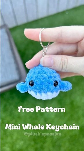 Free Whale Pattern 🐳 #crochet