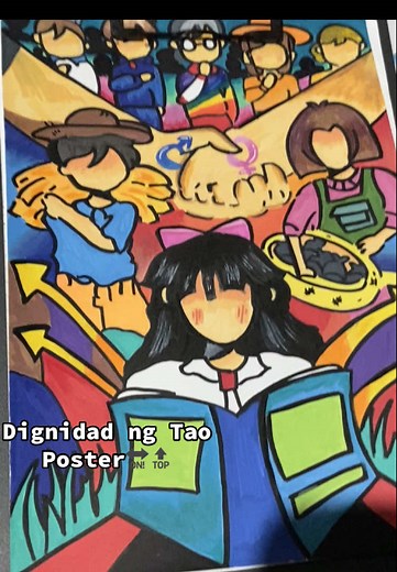 Dignidad ng Tao: Ideya para sa Poster