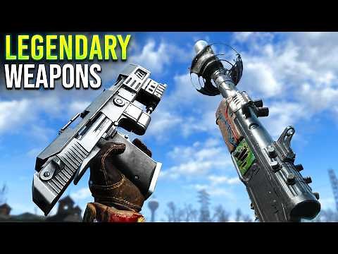 Top 10 Best Legendary Unique Weapons in Fallout 4
