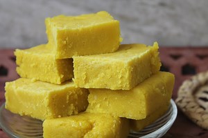 Easy Maida Burfi Recipe
