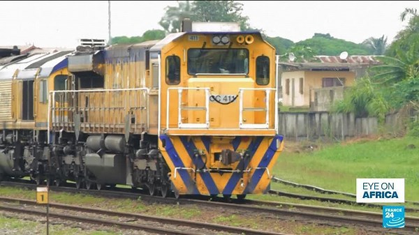 Gabon's sole train on tricky track to modernity