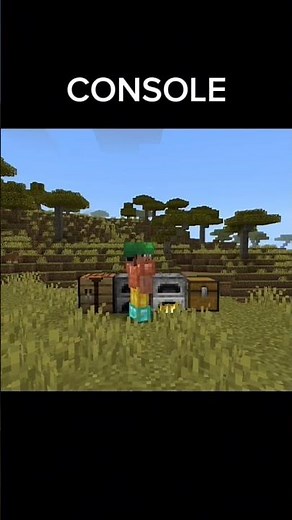 #minecraft MOBILE VS PC VS CONSOLE