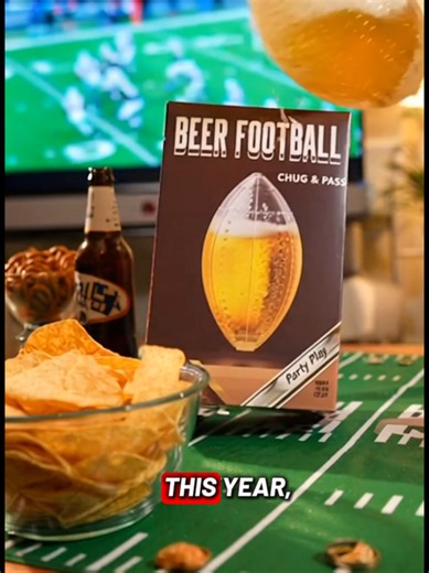 Beer Football! #BeerGoals 🍺 🍻 Whoever catches it has to chug it! What beer will you fill it with? Cheers 🍻! #beer #beers