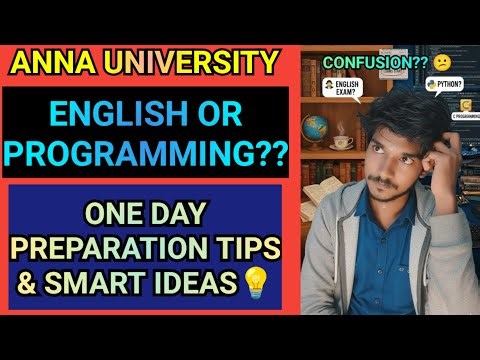 English 😕or Programming🥲⁉️ Preparation Tips🔥 & Ideas💡| Engineering 1st Semester Study Plan💯 | R2025