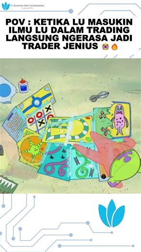 POV: Ketika Lu Masukin Ide Lu Dalam Trading Langsung Merasa Jadi Trader Jenius #spongebob