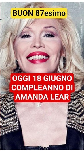 Amanda Lear birthday