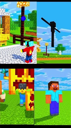 Minecraft Collage Series 🎃🚁🏀