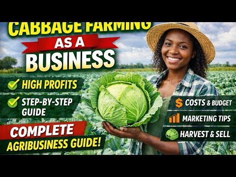 Cabbage Farming as a Business | Complete Cabbage Agribusiness Guide for High Profits