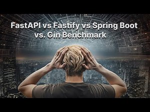 FastAPI vs. Fastify vs. Spring Boot vs. Gin Benchmark