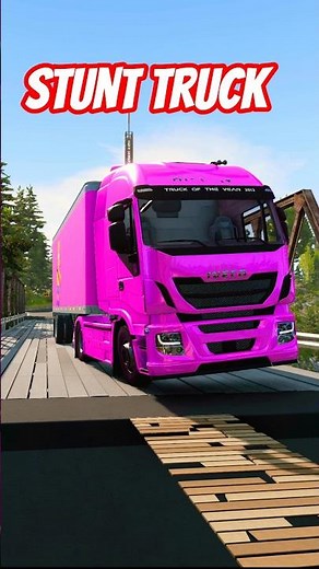 BeamNG.drive - Stunt Truck 🚚🚗😂 #beamngdrive