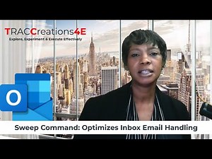 How to use and create Outlook Sweep Rules