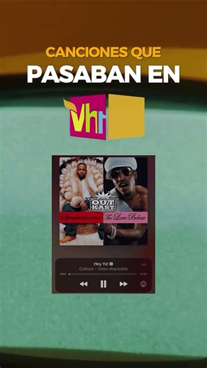🌀 Playlist: Canciones que pasaban en VH1