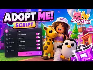Adopt Me Script 2026 - Auto Farm + Auto Level Up Pets - Roblox Hack GUI