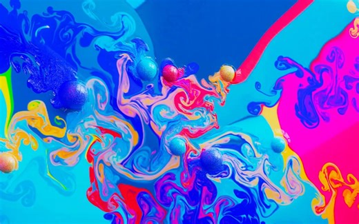 Houdini_彩色颜料