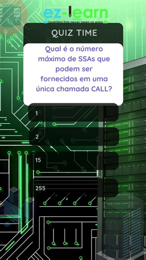 Regra de Ouro do DL/I: Quantos SSAs Cabem numa CALL? 📏 #mainframetraining #mainframeserver