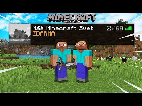 Ako Hrať Minecraft s Kamošom a mať svoj Server ZDARMA !