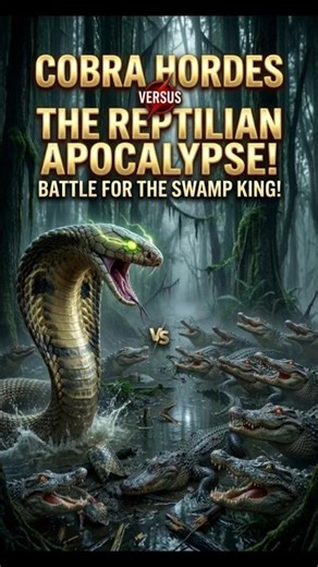 Giant Snake vs Crocodile – Who Wins😨 #automation #ai #artificialintelligence #futuretechnology