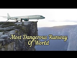 Most Dengerous Runway of World | 5 Scariest Runways in the World You Won't Believe Exist!