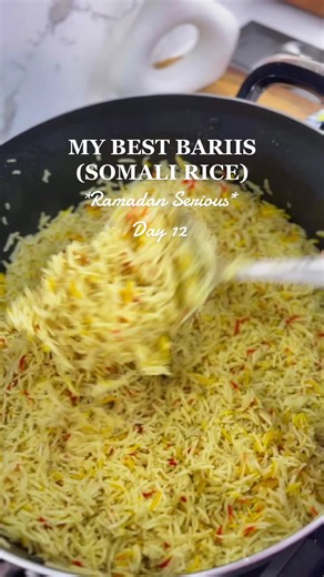 Delicious Somali Rice Recipe with Spices and Vegetables