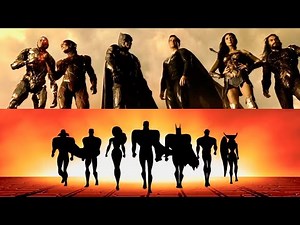 Justice League Animated Series intro ZACK SNYDER version