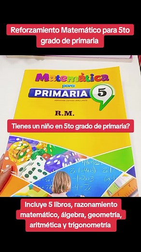 Reforzamiento Matemático para 5to Grado de Primaria