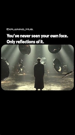 You’ve Never Actually Seen Your Own Face 👀 #psychology #mindblown #humanmind
