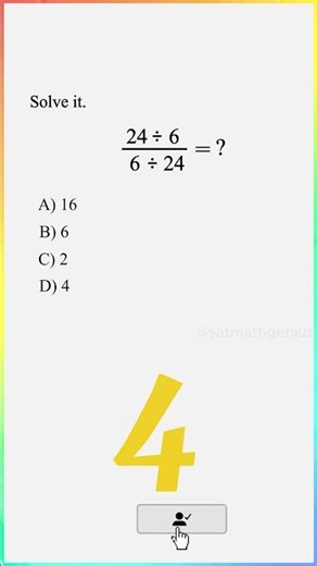 Simple But Tricky Math Problem!
