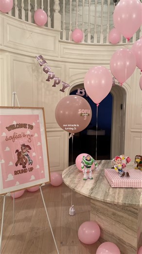 Our biggest miracle turns 3 in two days 🥹💘. Being the magic makers for her birthday will forever be our favorite role. Home: @Maison Bolton