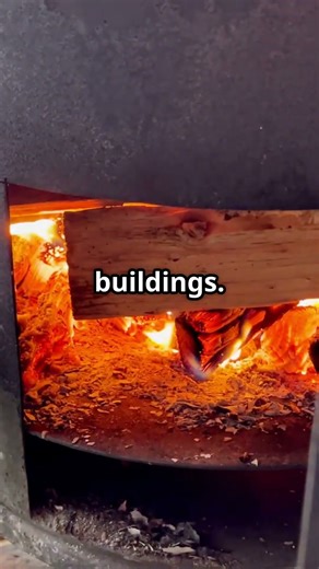 This heating method saves rural landowners thousands every winter #heating #diy #shorts