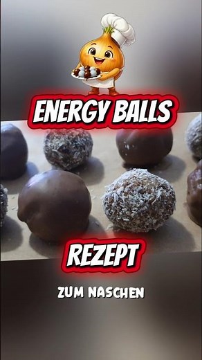 Energy Balls Rezept 😋 gesund oder mit Schockolade #energyballs #rezept #schnell #einfach #abnehmen