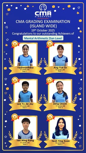 Congratulations to our Abacus & Mental Arithmetic DAN Achievers! Reaching DAN level isn’t just about lightning-fast mental calculation — it’s about building character, developing grit, and nurturing a lifelong love for learning. In a world powered by AI, our students prove that the human mind is still amazingly flexible, creative, and unstoppable. Proud of every champion who made this possible — keep shining, keep learning, keep achieving! #MentalArithmetic #DanLevel #BrainTraining #FutureReadyK