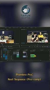 How to UN-NEST Clips in Adobe Premiere Pro (Easy Tutorial) #artist_tarun #premierepro #adobepremiere