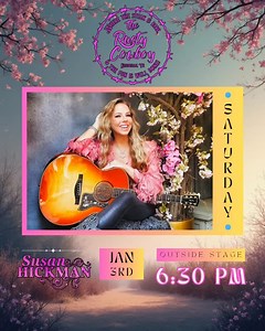 Tonight in Needville Tx at The Rusty Cowboy steakhouse! 6:30p #concert #livemusic #countrymusic #singersongwriter #NeedvilleTX | Susan Hickman