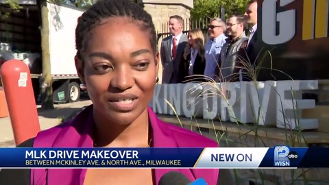Milwaukee's MLK Drive gets facelift with new signs, benches